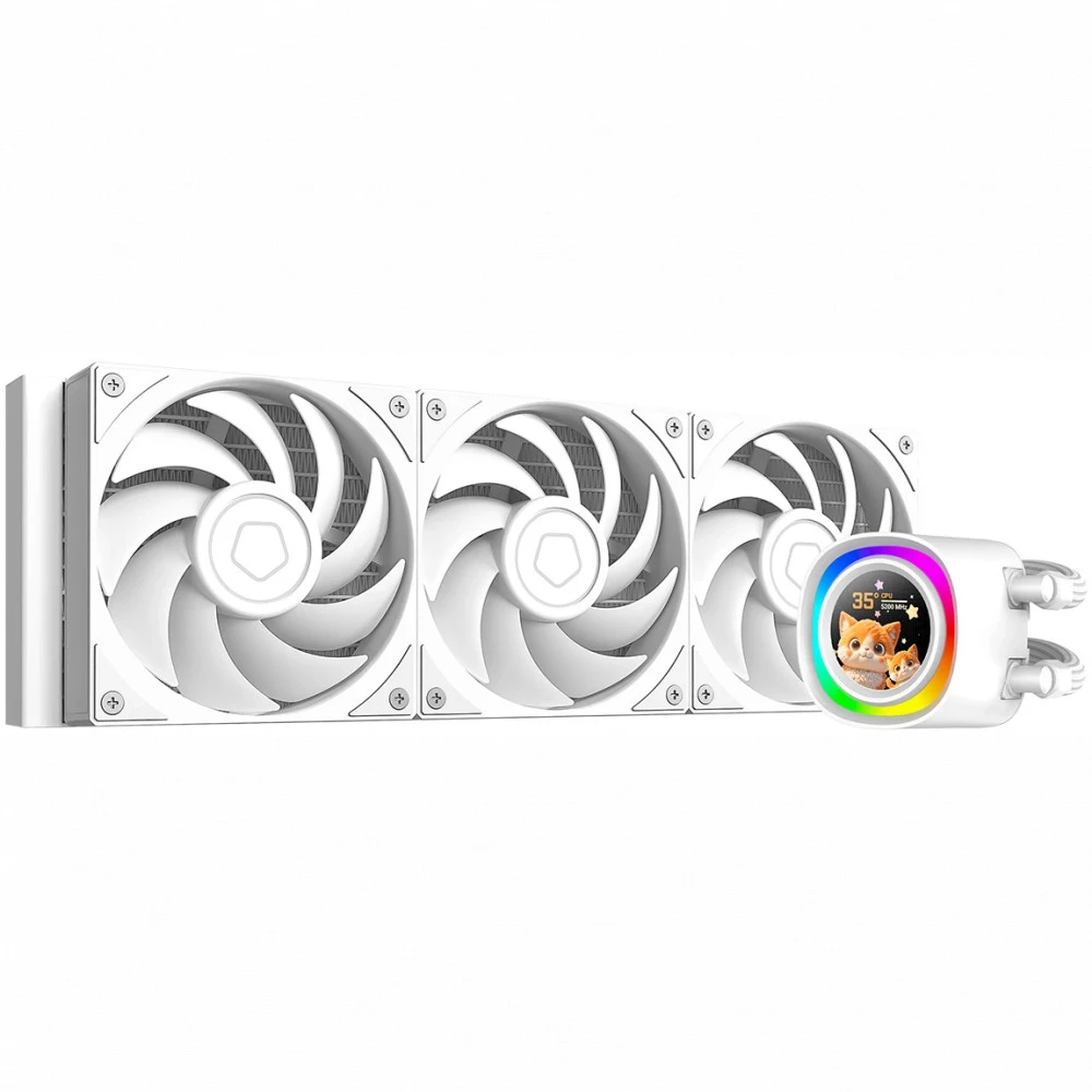 Система охлаждения ID-Cooling FX360 LCD PE WHITE Для процессора