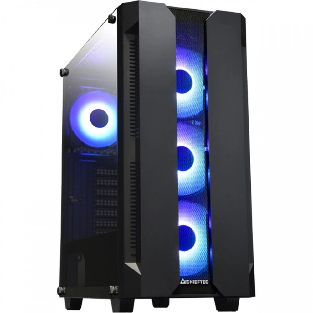 Корпус 2E Gaming Hunter Tempered Glass Edition GS-01B-OP Mid-Tower