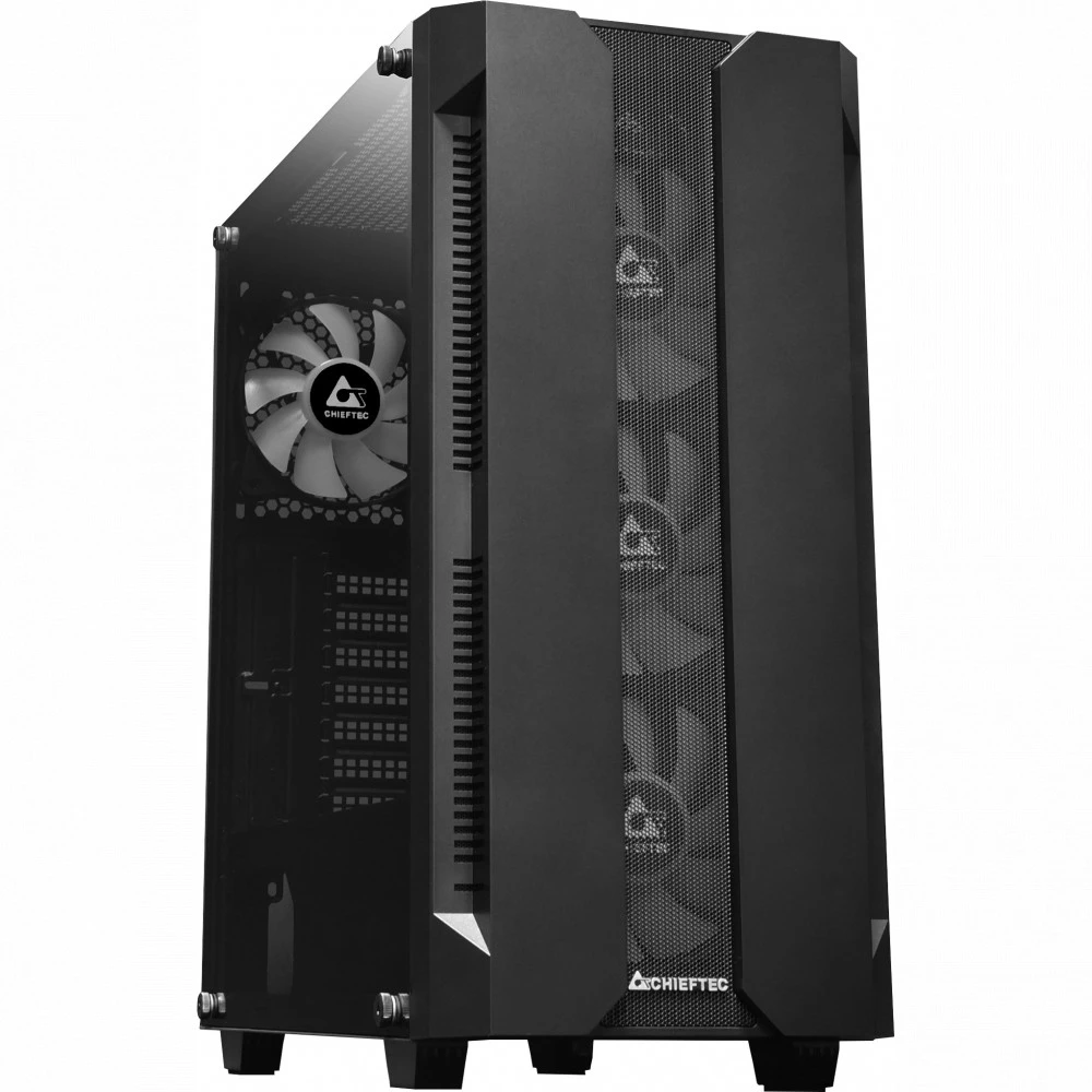Корпус 2E Gaming Hunter Tempered Glass Edition GS-01B-OP Mid-Tower