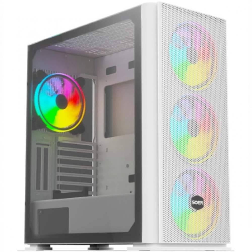Корпус 2E VERTEX White 2E-GI01W Mid-Tower