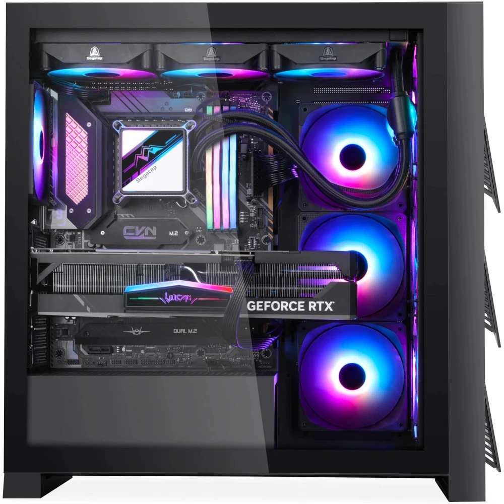 Корпус Segotep KL-Aeolus black Mid-Tower