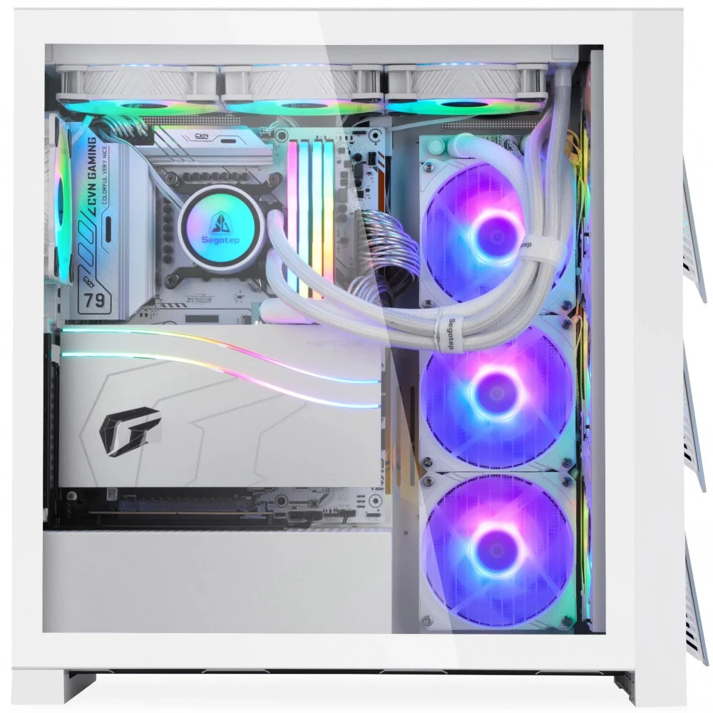 Корпус Segotep KL-Aeolus white Mid-Tower