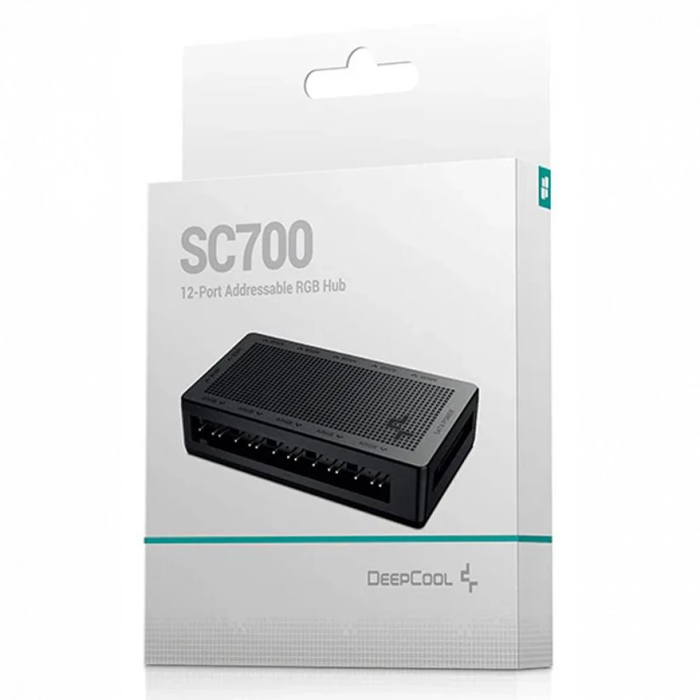 Система охлаждения Deepcool SC700 HUB (5В) R-SC700-BKNSNN-G Контроллер (переходник)