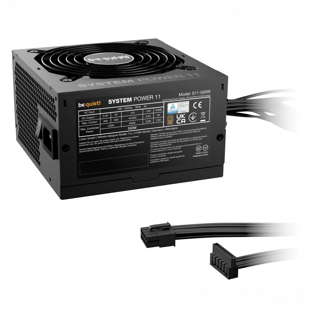 Блок питания be quiet! System Power 11 550W BP010EU 550 Вт, 80+ Bronze