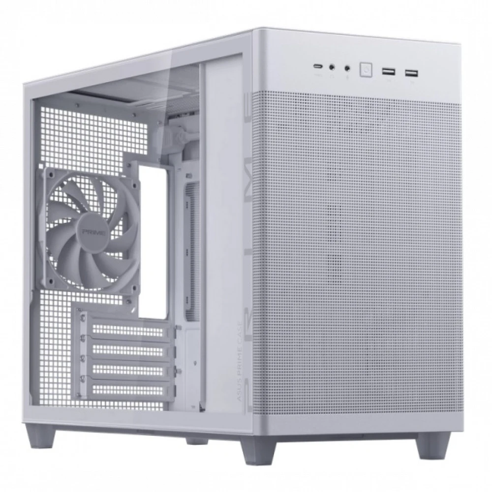 Корпус Asus AP201 TG White 90DC00G3-B39010 Mini-Tower