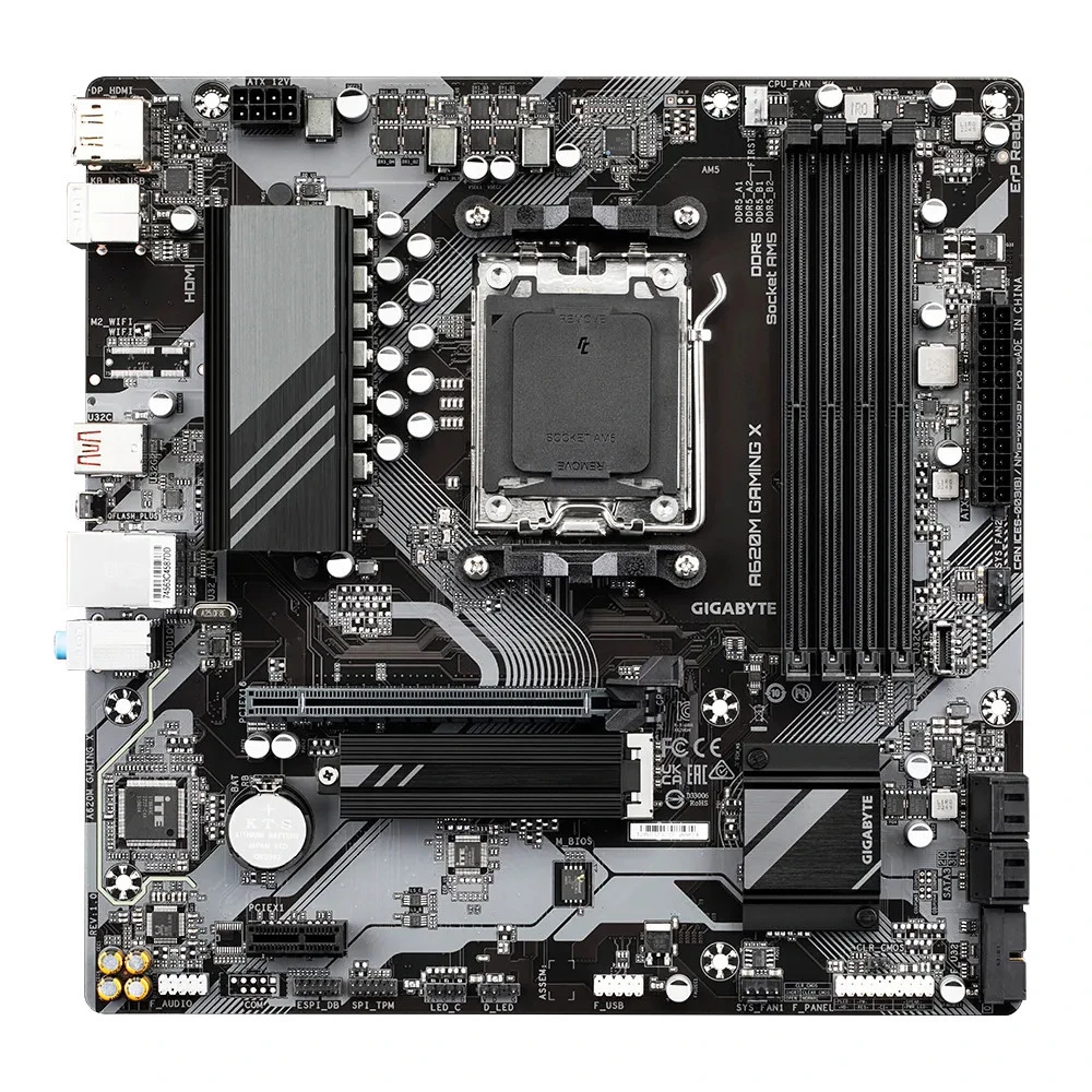 Материнская плата Gigabyte A620M GAMING X Micro-ATX, AMD AM5