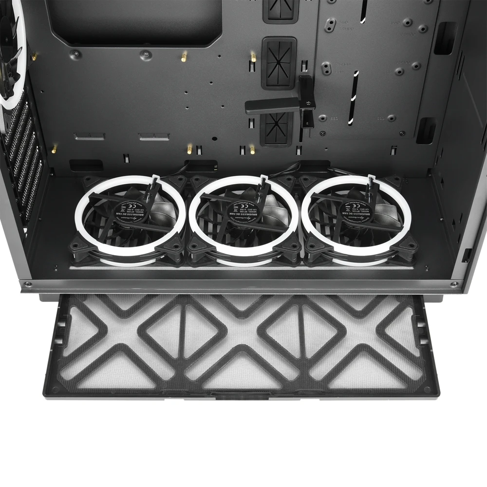 Корпус Sharkoon PURE STEEL BLACK RGB Mid-Tower