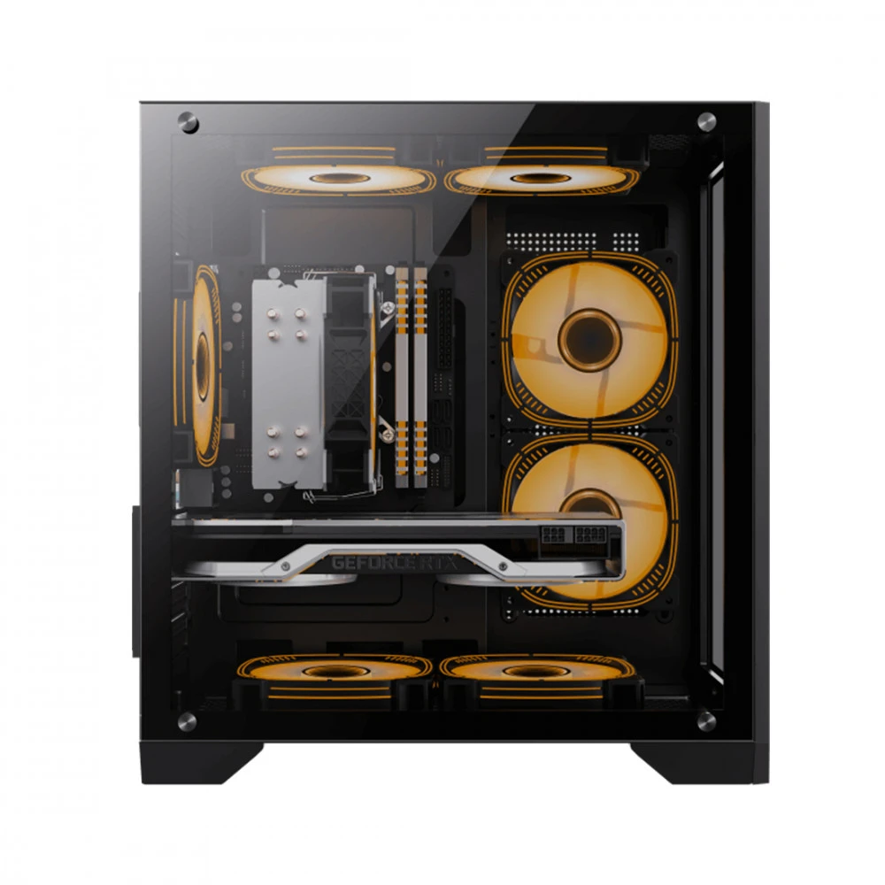 Корпус GameMax Infinity Mini 3 ARGB Fans Black 9101-0000R0222 Mini-Tower