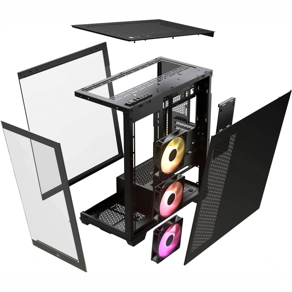 Корпус Corsair iCUE Link 3500X RGB Black CC-9011280-WW Mid-Tower