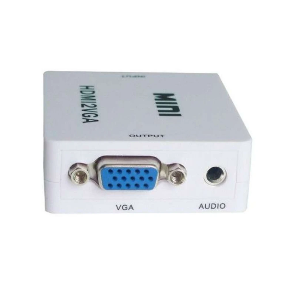 Кабель интерфейсный NO NAME Конвертер HDMI на VGA Adapter Mini 0000840