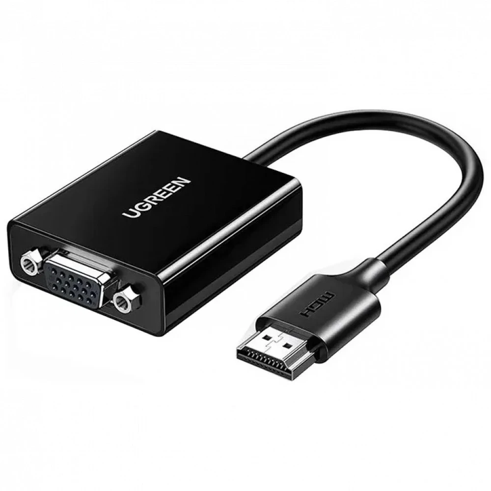 Кабель интерфейсный UGREEN CM611 90813 HDMI - D-SUB (VGA)