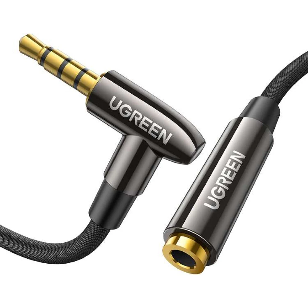 Кабель интерфейсный UGREEN AV188 20496_ MINI JACK 3.5 (output) - MINI JACK 3.5 (input)