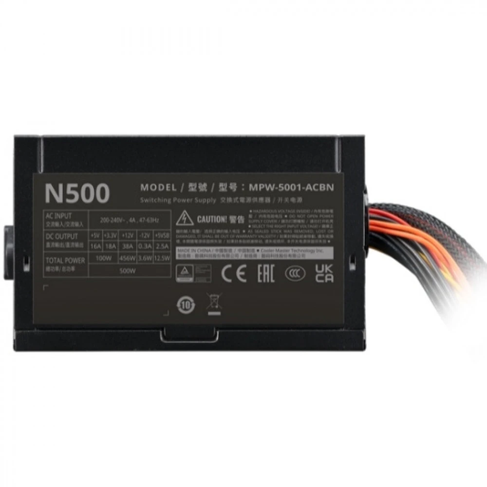 Блок питания Cooler Master Elite NEX N500 MPW-5001-ACBN-BEU 500 Вт