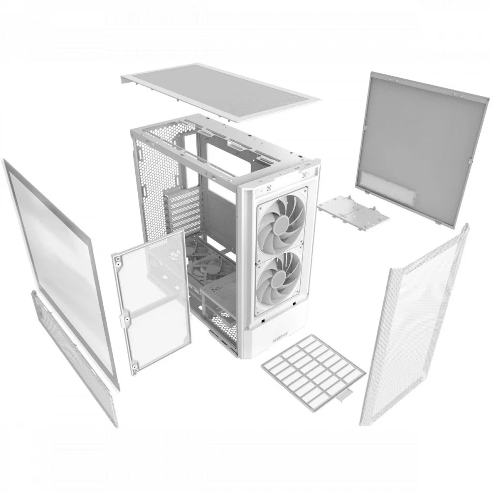 Корпус Lian Li Lancool 207 RGB White G99.LAN207RW.10R Mid-Tower