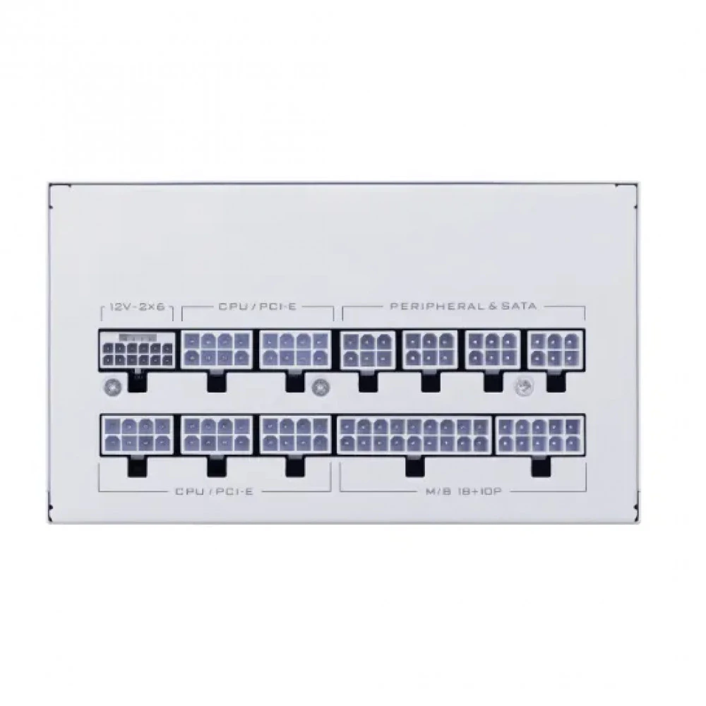 Блок питания Lian Li SX1200P WHITE G9P.SX1200P.W000.EU 1200 Вт, 80+ Platinum