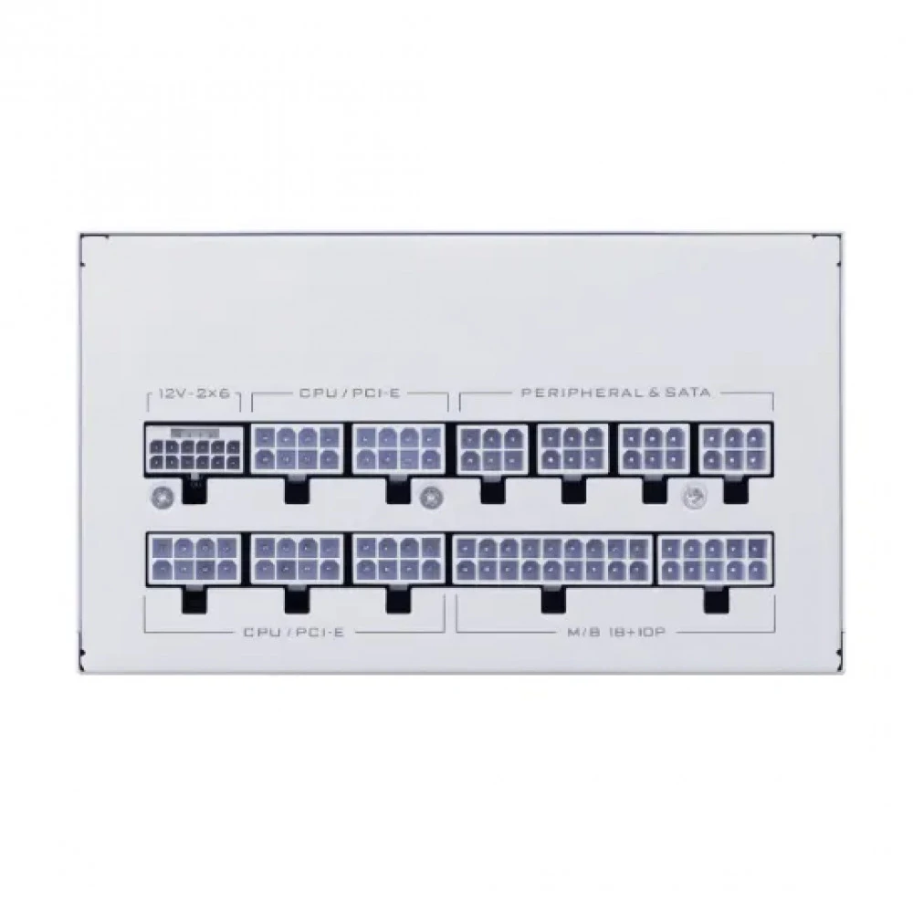 Блок питания Lian Li SX1000P WHITE G9P.SX1000P.W000.EU 1000 Вт, 80+ Platinum