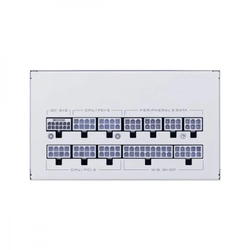 Блок питания Lian Li SX0850P WHITE G9P.SX0850P.W000.EU 850 Вт, 80+ Platinum
