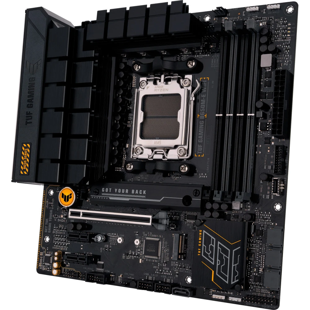 Материнская плата Asus TUF GAMING B650M-E WIFI Micro-ATX, AMD AM5