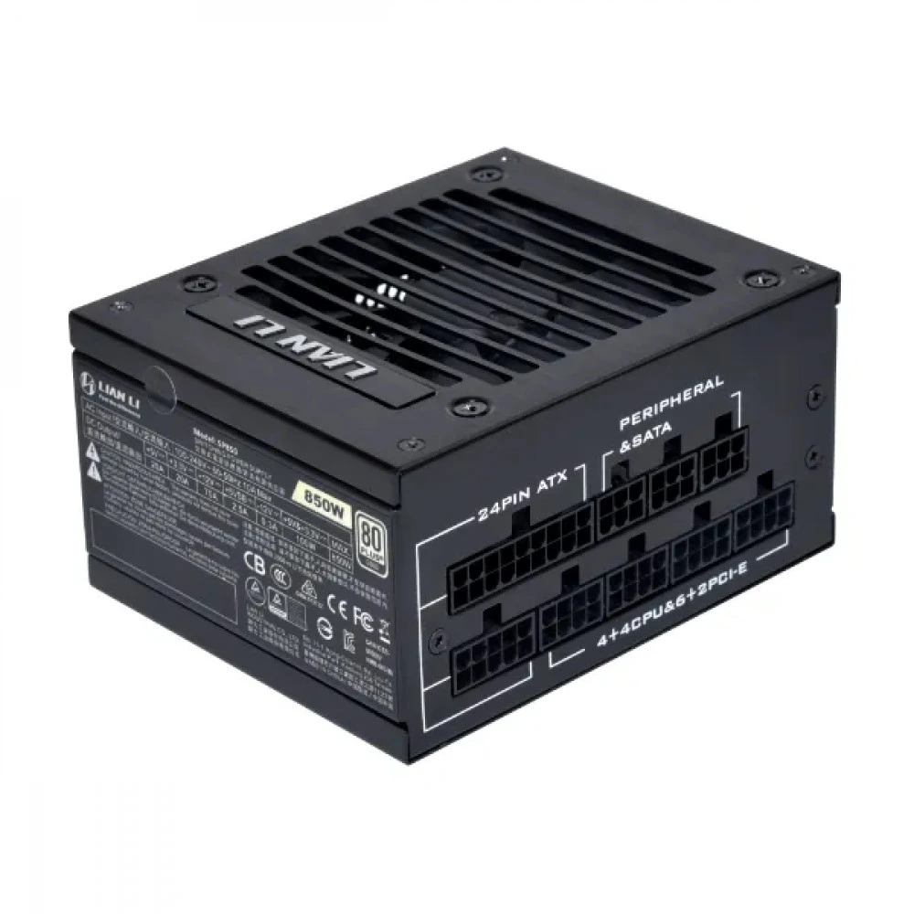 Блок питания Lian Li SP850 BLACK G9P.SP0850G.B000.EU 850 Вт, 80+ Gold