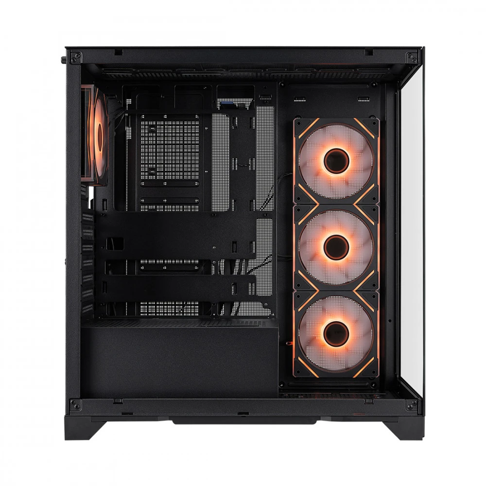 Корпус 1STPLAYER Mi8 Black Mi8-BK-3FC7R-1FC7 Mid-Tower
