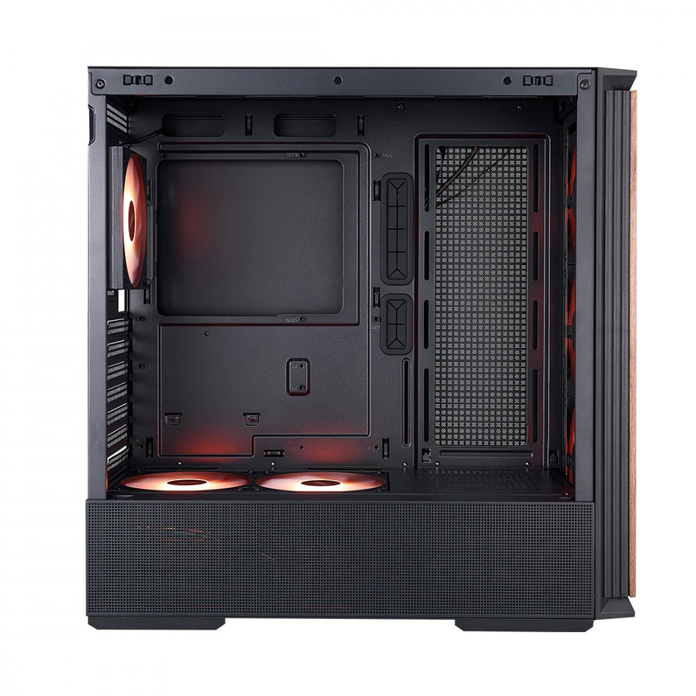 Корпус 1STPLAYER WD7 Black WD7-BK-4FA7-2FA7R Mid-Tower