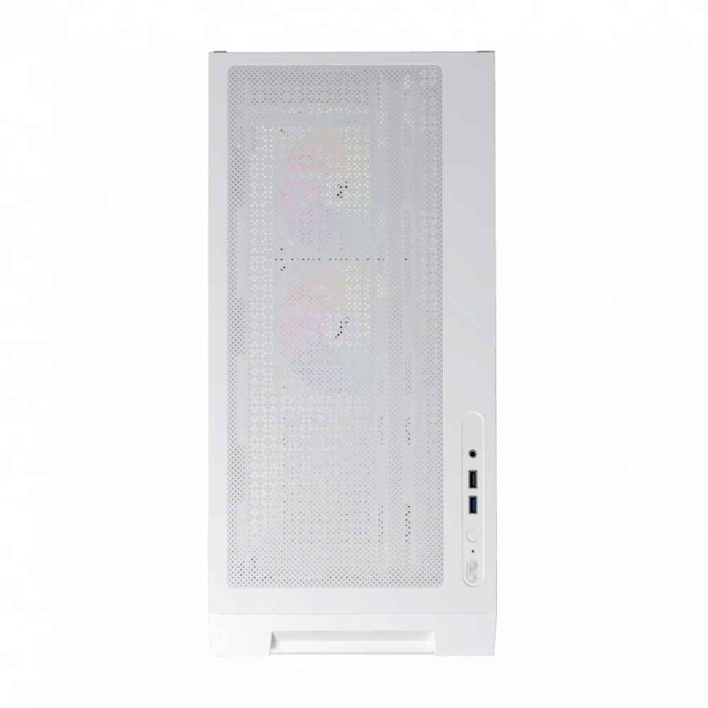 Корпус 1STPLAYER AU6 White AU6-WH-2FA7-14-W-2FA7R-W-1FA7-W Mini-Tower