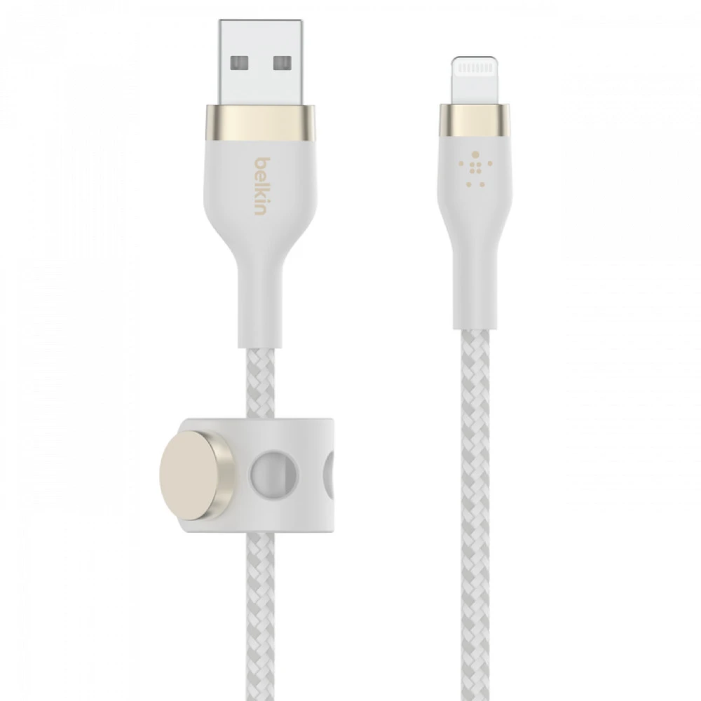 Кабель интерфейсный Belkin BOOST CHARGE™ USB-A to LTG CAA010bt3MWH USB Type A - Lightning (8pin)