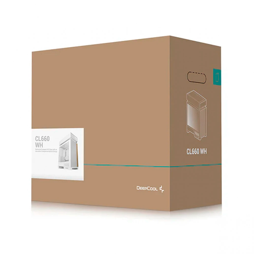 Корпус Deepcool CL660, R-CL660-WHNNA0-G-1 Mid-Tower