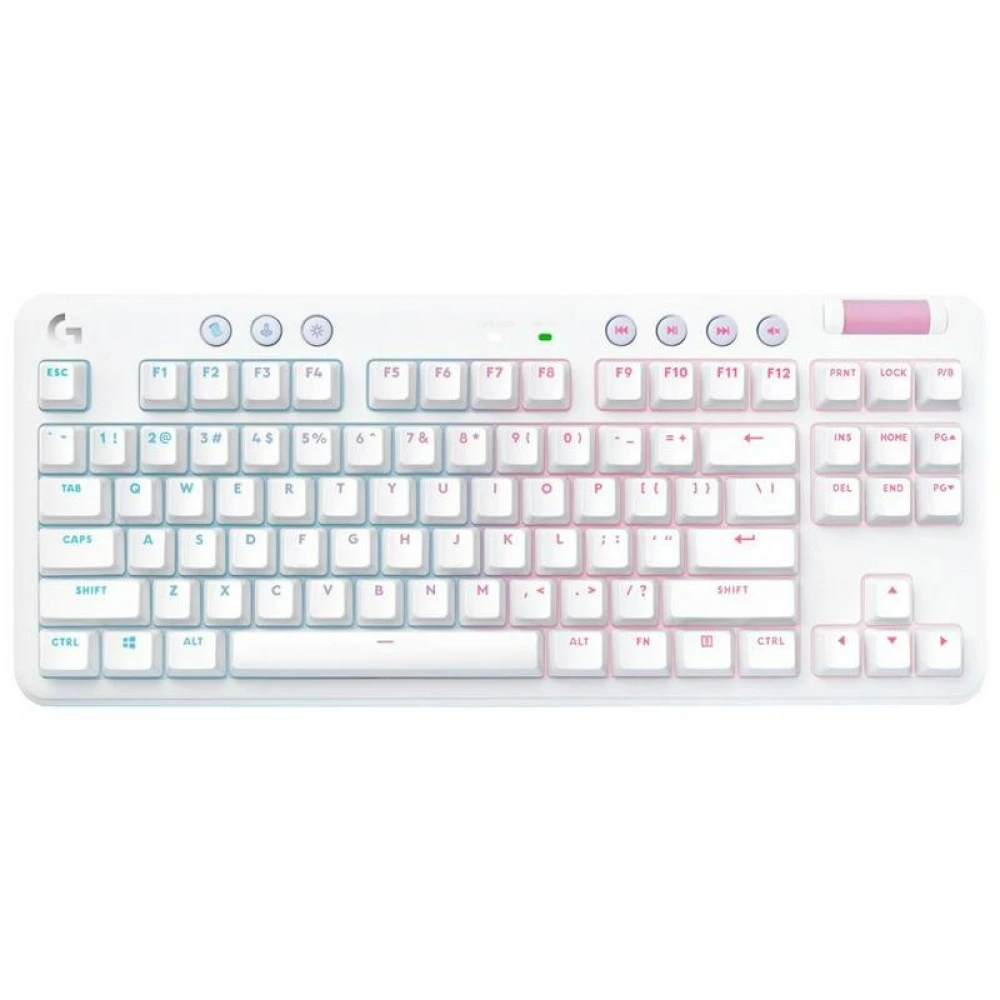 Клавиатура Logitech G715 TKL LIGHTSPEED RGB OFF WHITE 920-010464 Беспроводная, Bluetooth