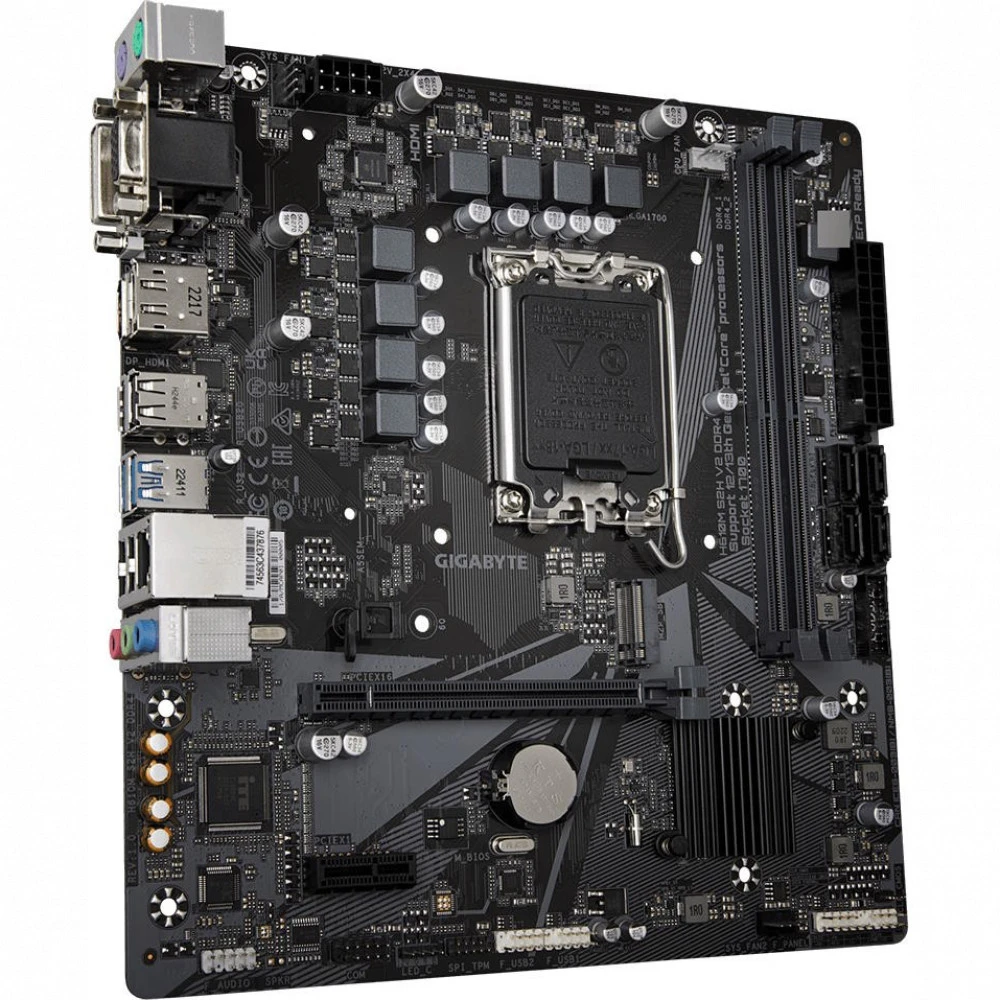 Материнская плата Gigabyte H610M S2H V2 DDR4 Micro-ATX, LGA 1700