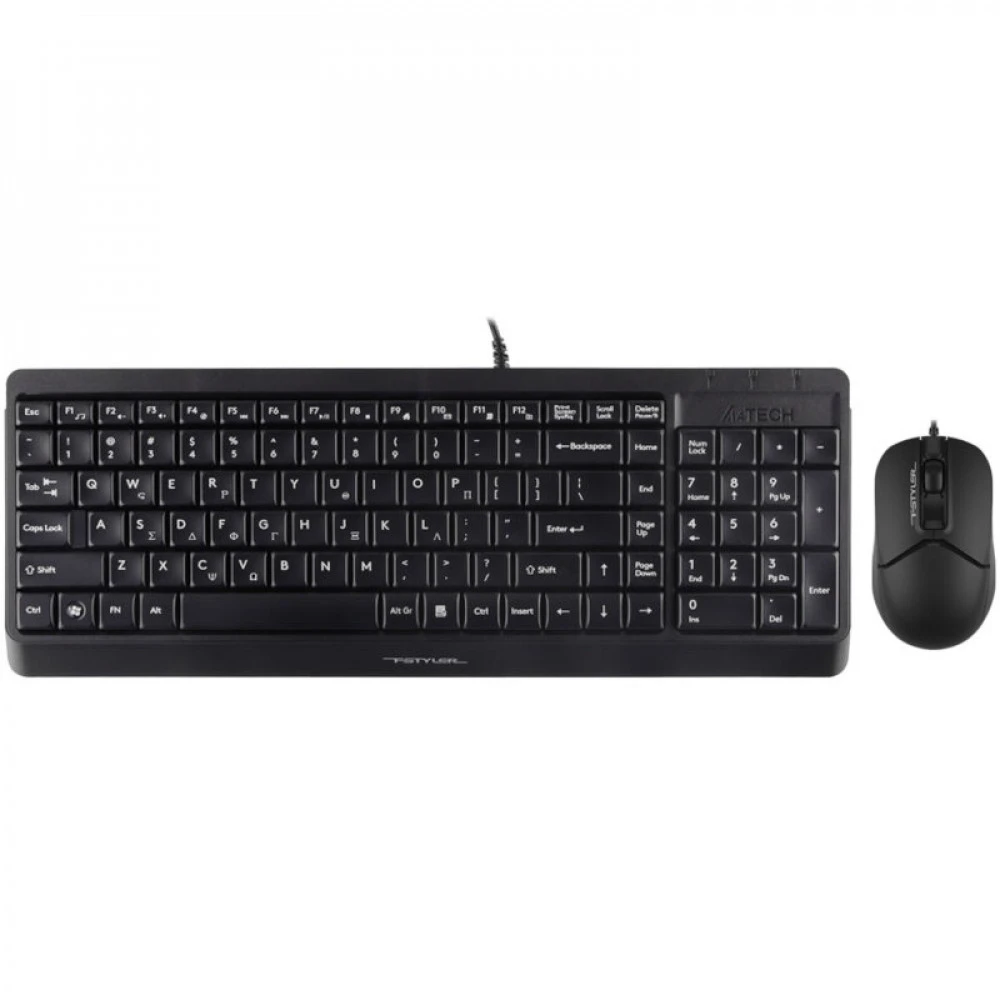 Клавиатура + мышь A4Tech Fstyler F1512S/BLACK