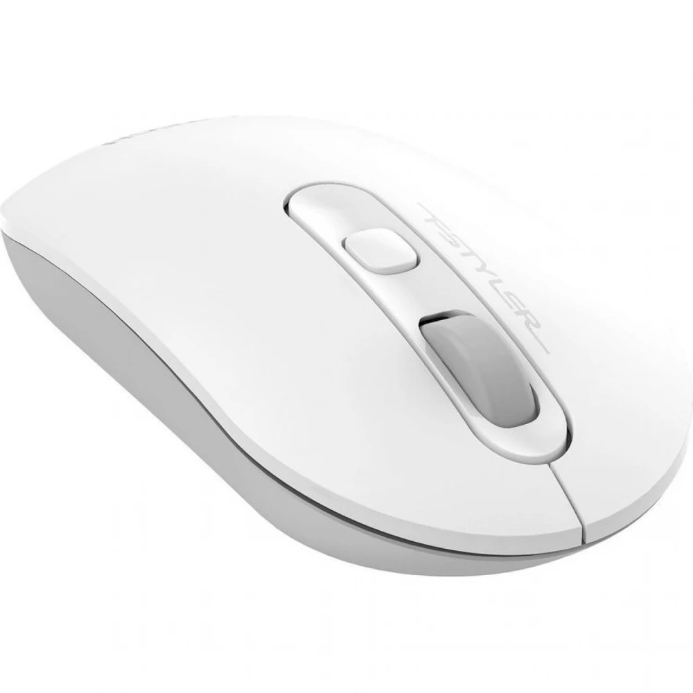 Мышь A4Tech FSTYLER FG20S WHITE FG20S USB WHITE Бюджетные, Беспроводная