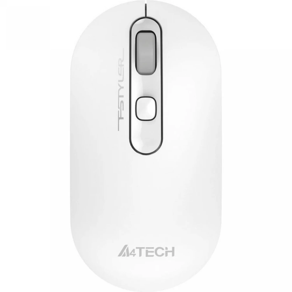 Мышь A4Tech FSTYLER FG20S WHITE FG20S USB WHITE Бюджетные, Беспроводная