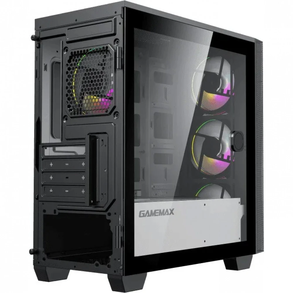 Корпус GameMax Aero mini Black 1110-6607R0017 Mini-Tower