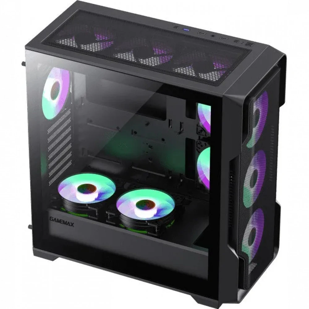 Корпус GameMax Siege - Black 9101-0800R0031 Mid-Tower