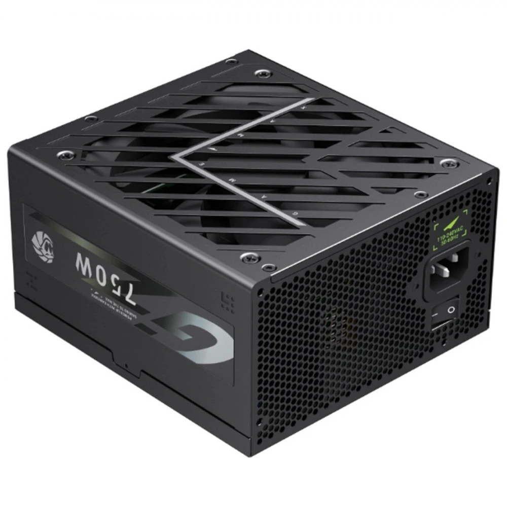 Блок питания GameMax GZ 750G Gold 2121-0750B0030 750 Вт, 80+ Gold