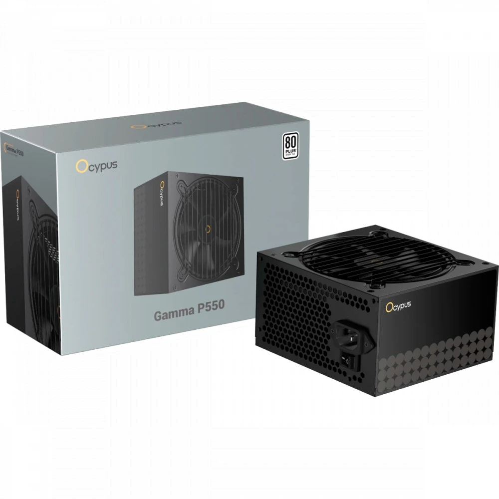 Блок питания Ocypus Gamma P550 Gamma-P550-W1HDBK024X-EU 550 Вт, 80+ White