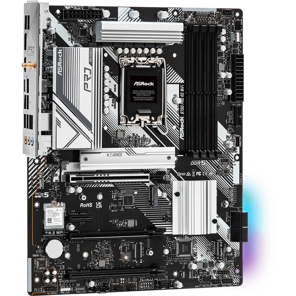 Материнская плата ASRock B760 PRO RS WIFI ATX, LGA 1700
