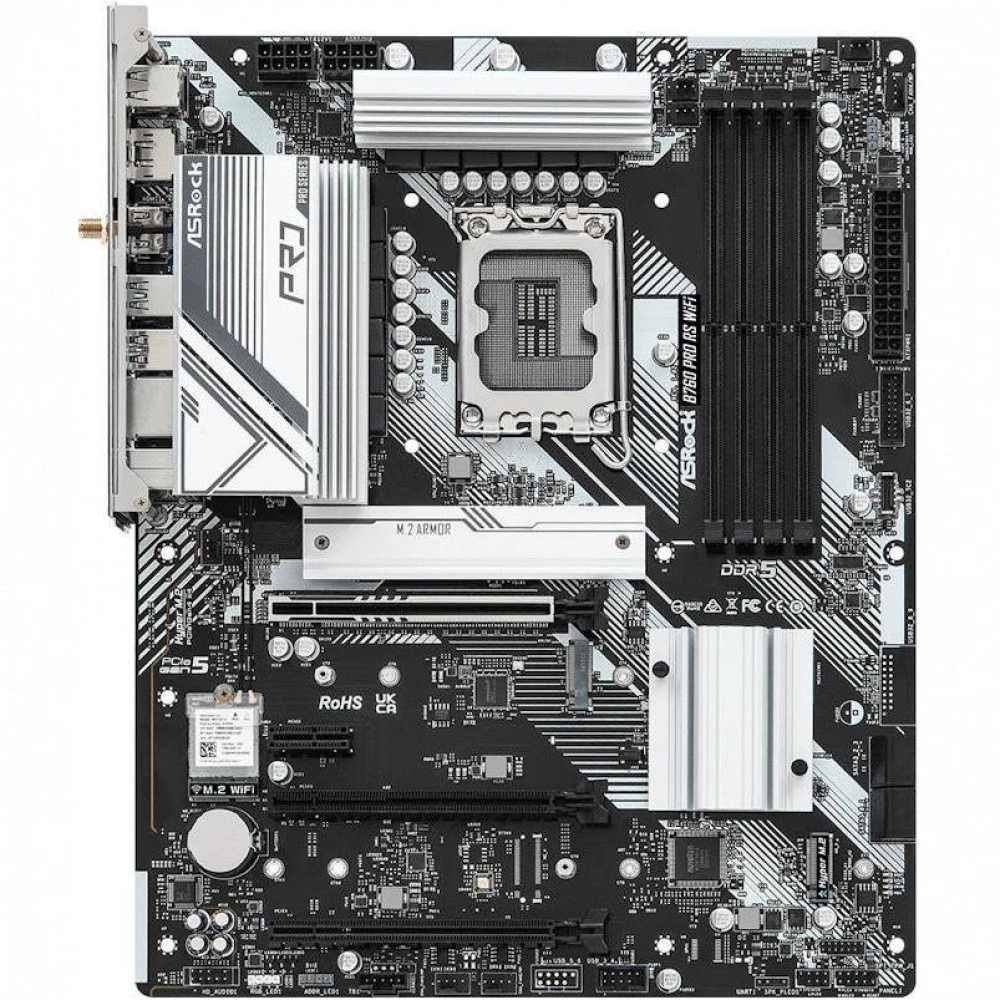 Материнская плата ASRock B760 PRO RS WIFI ATX, LGA 1700