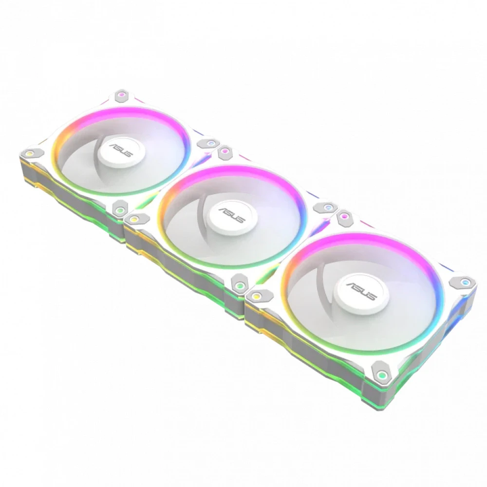 Система охлаждения Asus PRIME MR120 FAN ARGB REVERSE WHITE 3IN1 Для системного блока