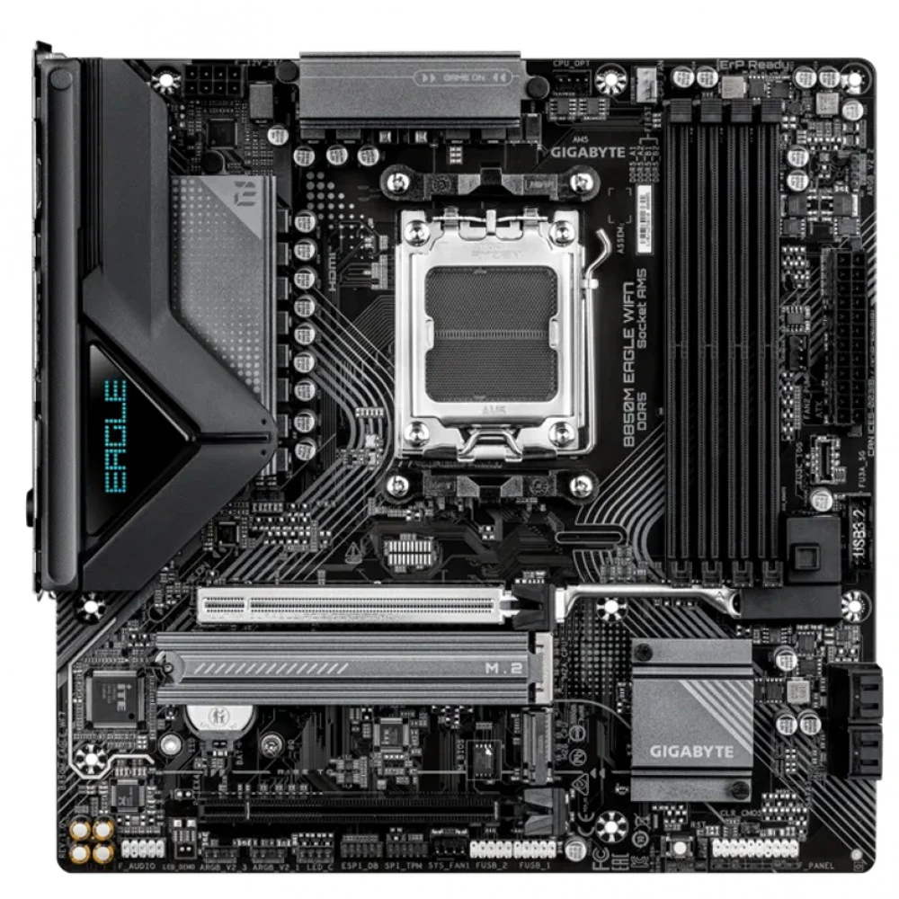Материнская плата Gigabyte B850M EAGLE WIFI7 B850M_EAGLE_WIFI7 Micro-ATX, AMD AM5