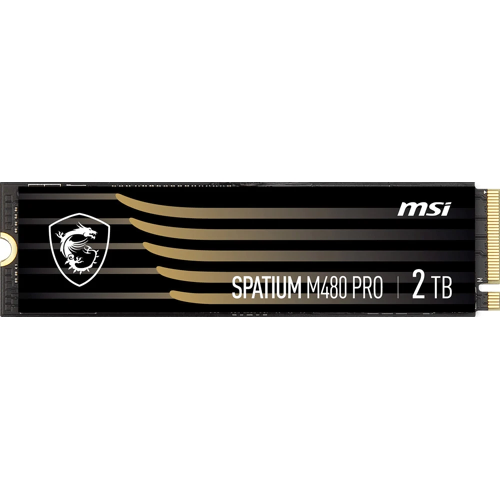 Жесткий диск MSI SPATIUM M480 PRO S78-440Q600-P83 SSD (твердотельные), 2 ТБ, M.2, PCIe