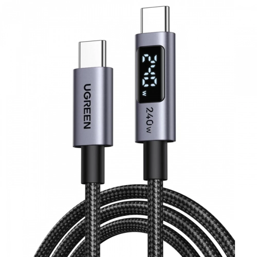 Кабель интерфейсный UGREEN L531 USB-C to USB-C PD Fast Charging Cable 240W Max 3m 65868 USB Type C - USB Type C
