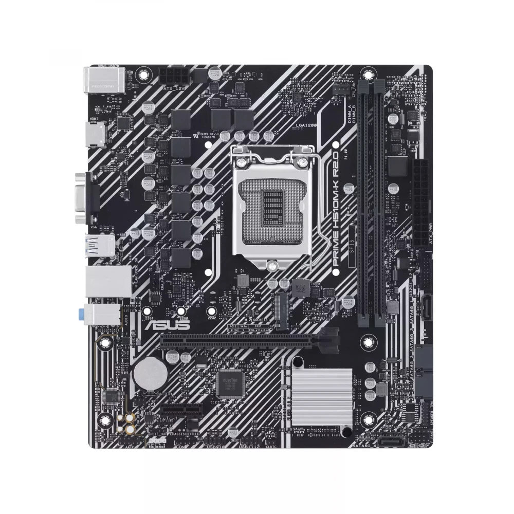 Материнская плата Asus PRIME H510M-K R2.0 90MB1E80-M0EAY0 Micro-ATX, LGA 1200