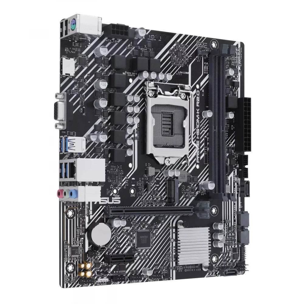 Материнская плата Asus PRIME H510M-K R2.0 90MB1E80-M0EAY0 Micro-ATX, LGA 1200