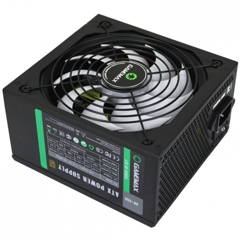 Блок питания GameMax GP 550W 213105000006 550 Вт, 80+ Bronze