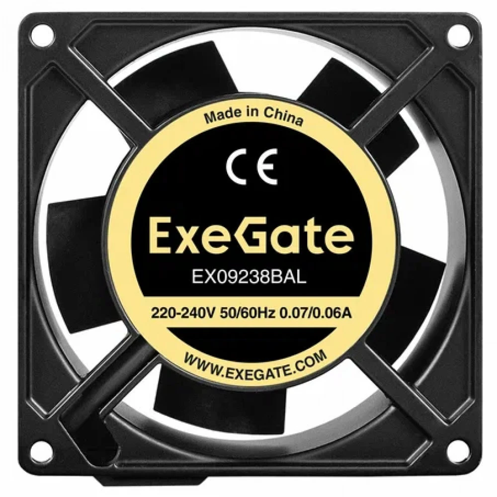 Система охлаждения ExeGate EX09238BAL EX289008RUS Для системного блока
