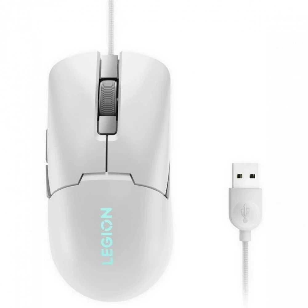 Мышь Lenovo Legion M300S RGB, White GY51H47351 Игровые, Проводная