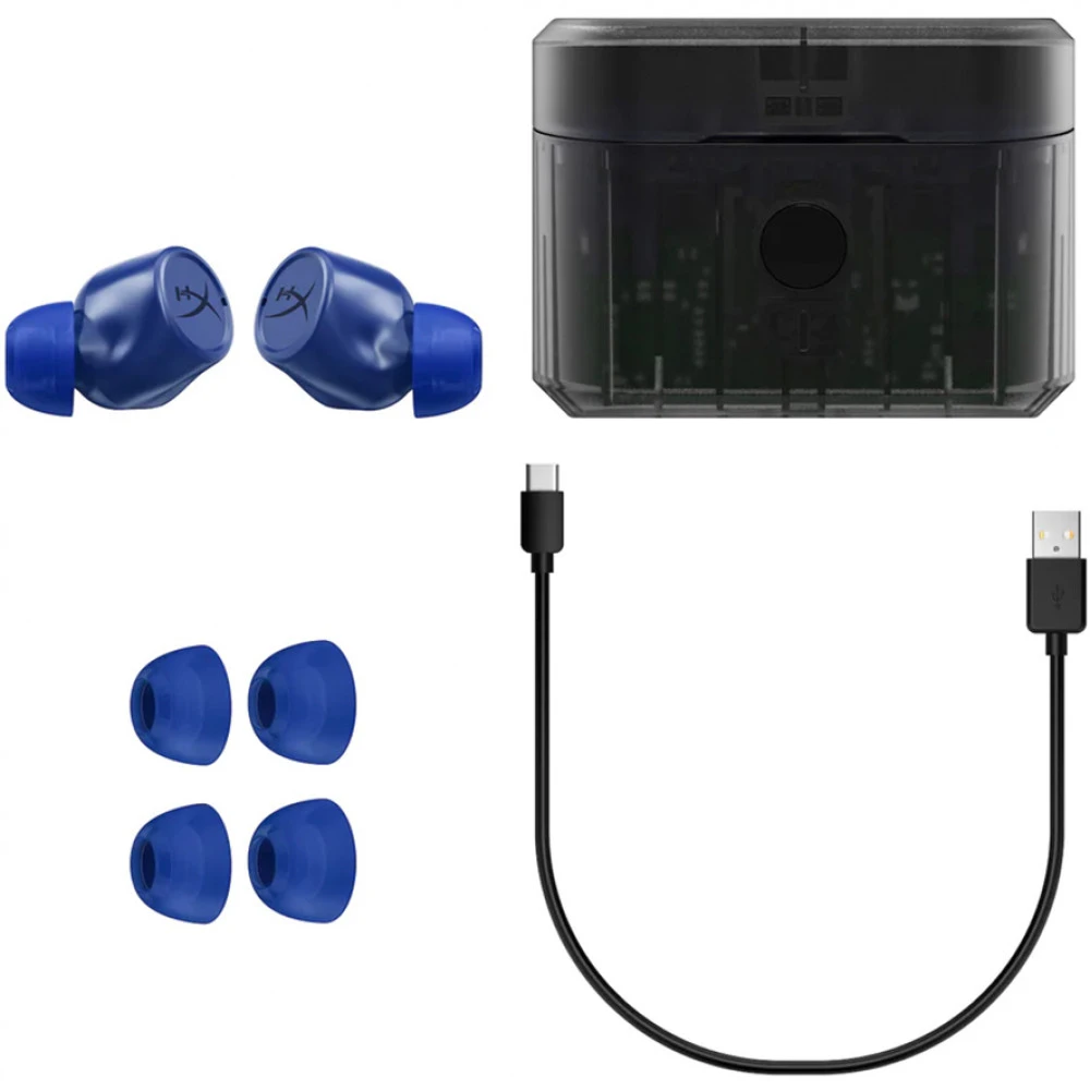 Наушники HyperX Cirro Buds Pro Black-Blue 727A6AA