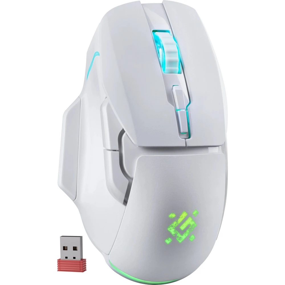 Мышь Defender Stix GM-009 White 52009 Игровые, Беспроводная